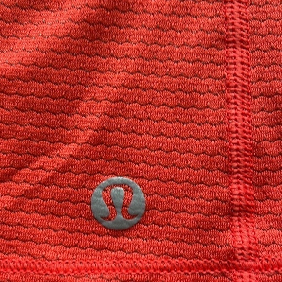 Sz8 Lululemon Pedal to the Medal Singlet in Alarming/heathered alarming VGUC - Picture 11 of 12